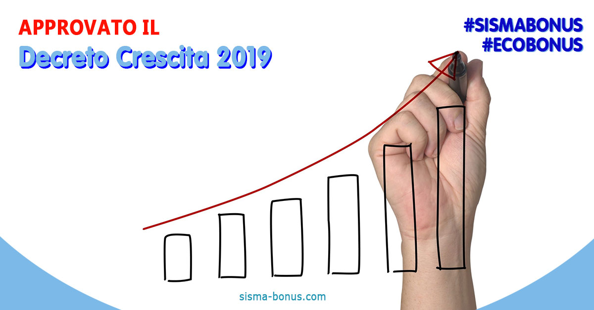 Approvato Decreto crescita 2019