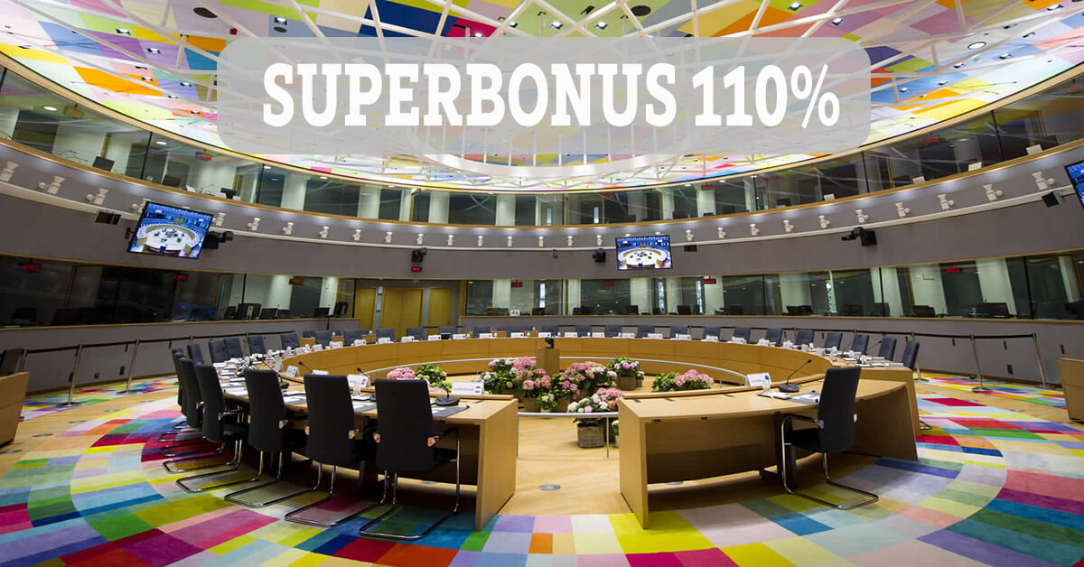 Proroga al 2022 del SUPERBONUS 110%: solo se il Consiglio Europeo approva